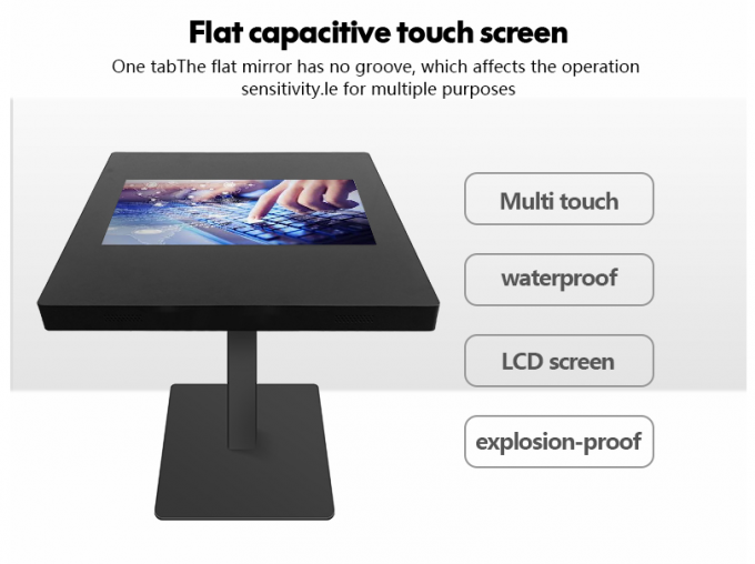 CE 43" LCD Multitouch WiFi Digital Signage For Coffee Bar 1