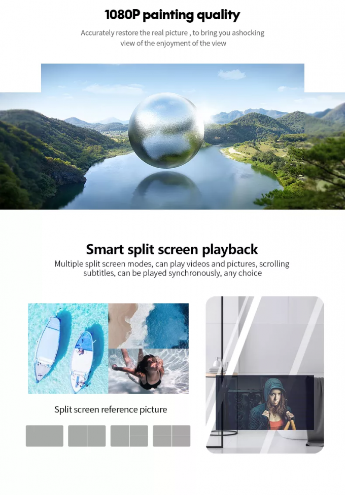 32 Inch Digital Signage And Displays Magic Mirror Advertising