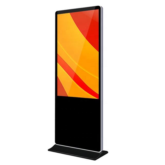 55 Inch Touch Screen Kiosk Floor Standing Lcd Android Advertising Player