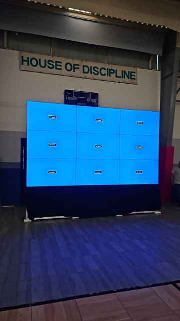 HD LCD Video TV Wall Ultra Narrow Bezel Exhibition Video Wall Big Size Creative Video Wall 1