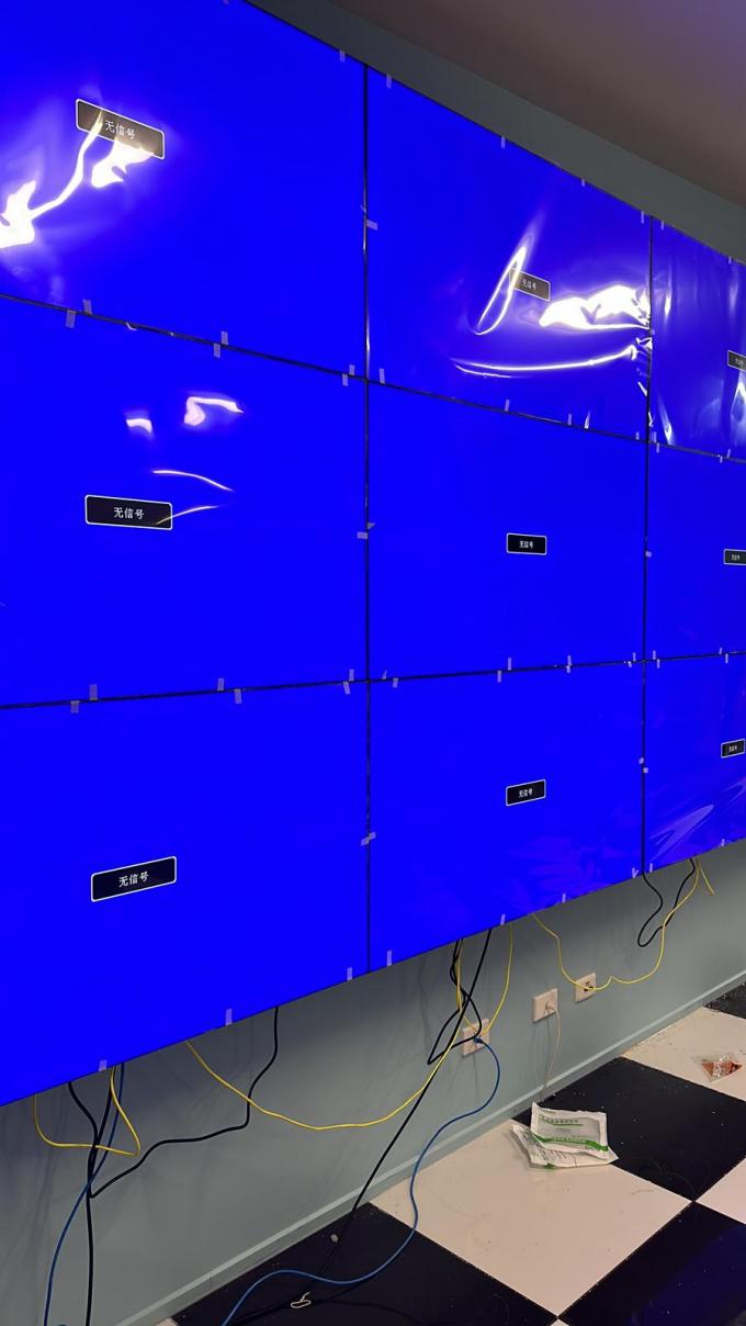 HD LCD Video TV Wall Ultra Narrow Bezel Exhibition Video Wall Big Size Creative Video Wall 2