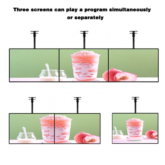 32 inch to 65 inch Restaurant Menu Board Wifi Digital Signage with Software Cloud Server 2