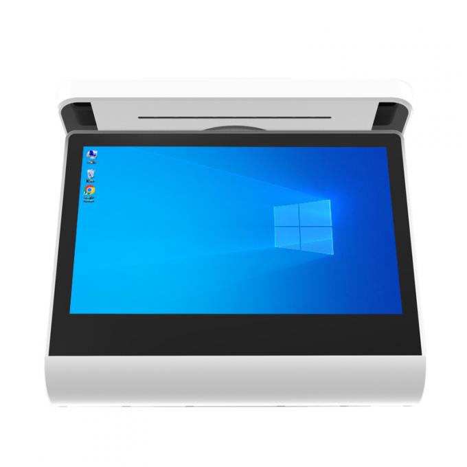 Android Desktop Dual-screen Cash Register Screen with 80mm Printer and Scanner 11.6inch+11.6inch 2GB+32GB POS Systems Machine Terminal 0