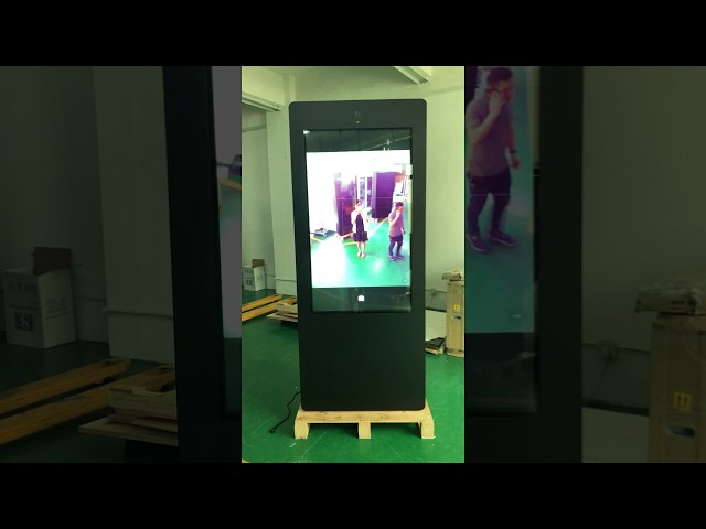 55in Horizontal LCD Touch Screen Outdoor Digital Signage