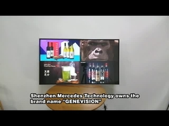 Right Angle 43inch Wall and Ceiling Mount Restaurant Android Wifi Digital Signage Menu Board