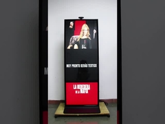 69.3inch LCD Stretched IR Touch Screen Kiosk with Camera and Microphone