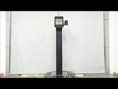 15.6 Inch Reception Desk Queue Management Touch Screen Kiosk With Thermal Printer