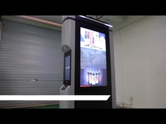 55 inch 4K Smart City Air Quality Sensor IK10 Explosion-Proof Glass Touch Screen Kiosk