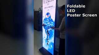 Foldable LED Poster Screen P1.25 P1.53