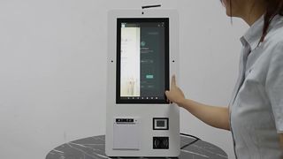 24 inch Hotel Self Check-in/out Touch Screen Kiosk