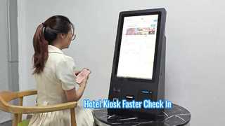 24-inch Desktopl Hotel Self Service checking kiosk