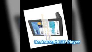L Shape LCD Player For Restaurants