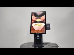 24inch Wall Mount Desktop Cashless Self Service Payment Kiosk Printer QR Code Scanner POS Terminal