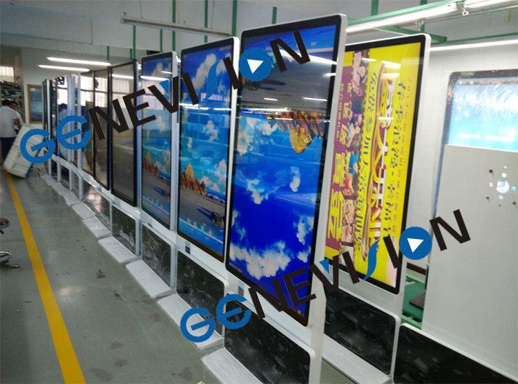 24 sets 65 inch and 10 sets 42 inch lcd rotation screen android digital ...