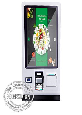 24 Inch WiFi Desktop Self Service Payment touch screen Kiosk Supporting NFC Credit Card