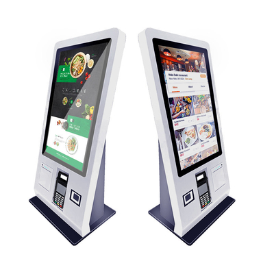 23.6 Inch Touch Screen Self Service Payment Kiosk With RK3399 2G RAM 16G ROM