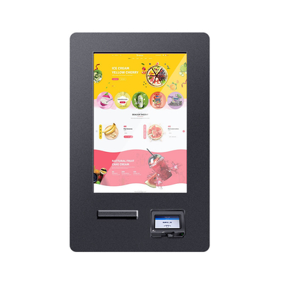 Outdoor Waterproof Self Service Payment Kiosk Wall Mounted