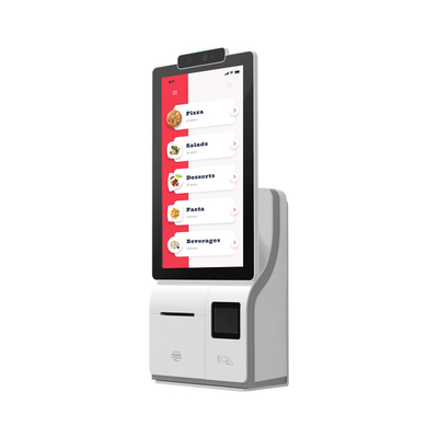 Touch Screen Two Sides Digital Payment Kiosk Build In Printer And Scanner