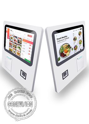 15.6 Inch WiFi Wall Mount Self Service Payment Touch Screen Kiosk Supporting Customization