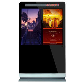 46&quot; + 46&quot; Dual Screen Wifi Digital Signage , 1920 * 1080 Customized color advertising Players