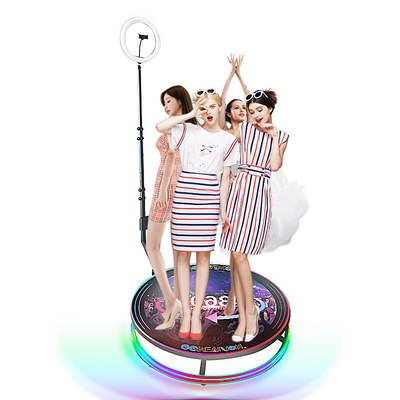 Photo Selfie Booth Used For The Party Or Live Show Rotate 360 Degree