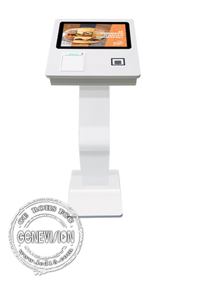 K Stand Android 11 System Payment Machine Kiosk 15.6 Inch