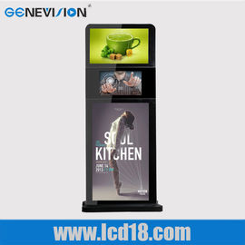 Indoor 32 Inch Lcd Advertising Player Touch Screen Kiosk Digital Signage Totem Three Screen
