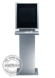 Free standing advertising Kiosk Digital Signag display touch screen checking information keyboard