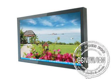 China Advertising 1920x 1080 Resolution Wall Mount Lcd Display Screen Super Clear Vision supplier