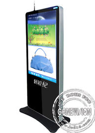49 Inch Floorstanding Advertising Digital Signage Standee Android Remote Managing Network Totem