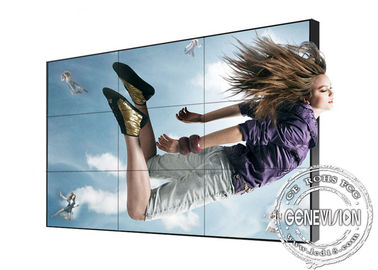 55&quot; Narrow Bezel Create HD Indoor LCD Video Wall Advertising Digital Signage Controller