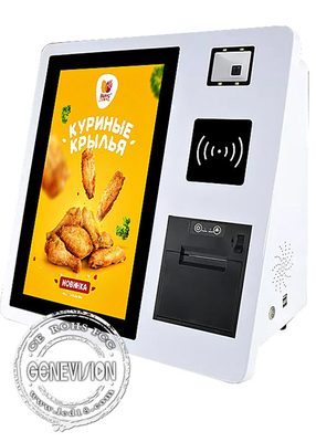 Desktop Self Service Touch Screen Kiosk 15.6'' For Restaurant