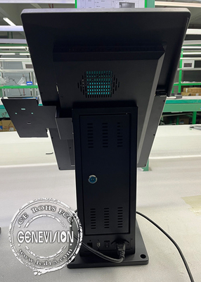 15.6 / 21.5&quot; Cashless Countertop Self Service Kiosk Thermal Printer QR Code Scanner