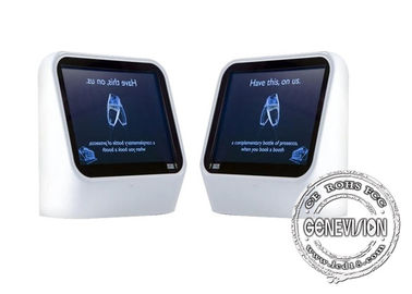 WC Wall Mount Touch Screen Monitor Rest Room Advertising , Toilet Digital Media Signage
