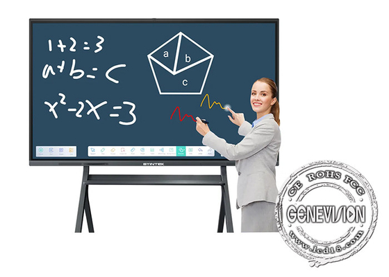 55&quot; Lcd Display Panel Intelligent Interactive Whiteboard Smart Class Handwriting Digital Board Note