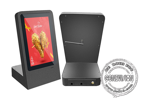 10.1&quot; Automatic Payment Self Ordering Kiosk Machine For Mc And Kfc Ordering