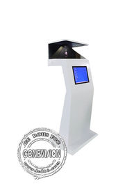 HD Virtual Projection 270 Degree Pyramid 3D Holographic Display Digital Signage Floor Standing