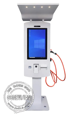 32&quot; Waterproof Self Service Kiosk Ev Charger Drive Through With Led Lamps