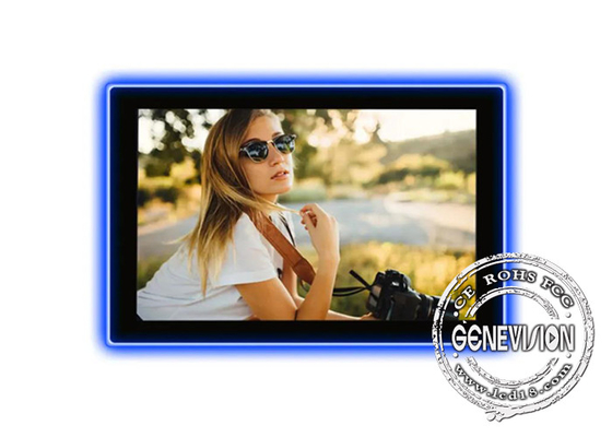 1920x1080 500 Cd/M2 Wall Mount Lcd Display For Mall