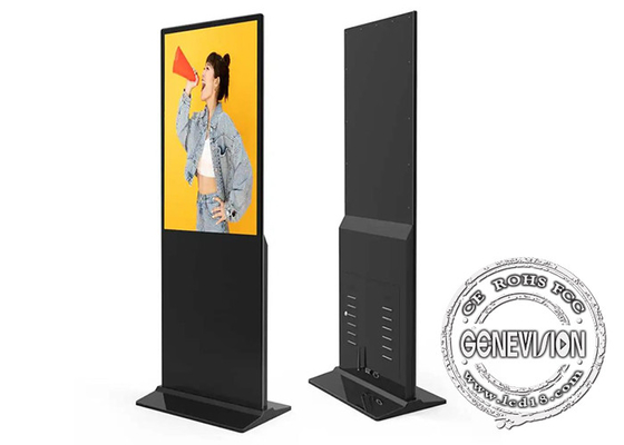 55&quot; Digital Signage Kiosk Touch Screen Kiosk 4k Information TV Display Media Advertising Player Vertical Video Display