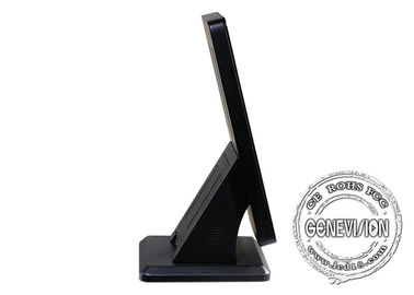15.6 Inch Table Stand Media Player USB Updating Advertising Display for Shops