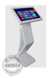 21.5&quot; 10points PCAP touch screen table kiosk windows 10 interactive totem 1920*1080 full hd wifi digital signage