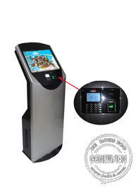 Multi Touch Screen Kiosk 22 Inch Free Standing For Library