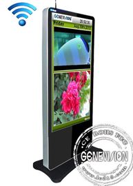 4G Module 700cd/m2 Digital Kiosk LCD Advertising Kiosk WIFI Android Digital Screen Kiosk