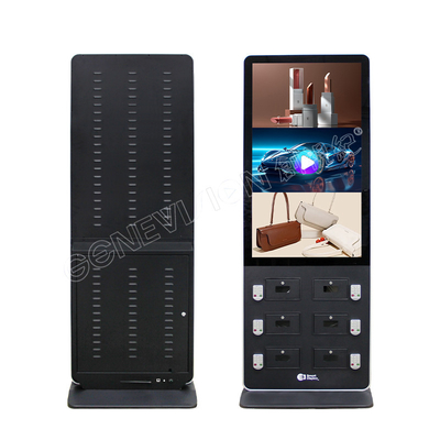 Interactive Lcd Touch Screen Phone Charging Password Cabinet Digital Signage