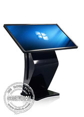 Black Windows All In One Touch Screen Digital Query Machine Kiosk