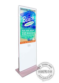 Standee Android Wireless Kiosk Digital Signage Lcd Display 1920*1080 Max Resolution