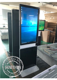 Rotating Touch Screen Terminals Floor Standing Interactive  Kiosk Wifi Digital Signage