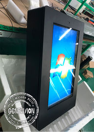 Anti Glare Outdoor LCD Digital Signage Roof Mount Advertising Player 32 Inch Full HD
