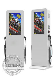 Flat Screen Outdoor Digital Signage , 55 Inch TFT Touch Screen LCD Display